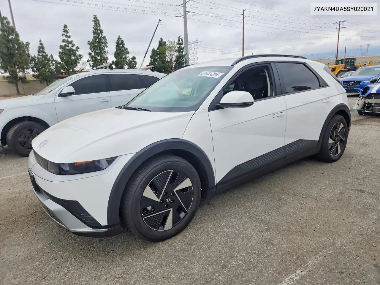 2025 Hyundai Ioniq 5 Sel VIN: 7YAKN4DA5SY020021 Lot: 54941386