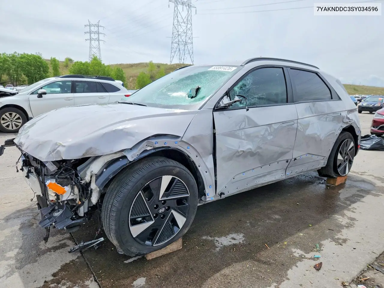 2025 Hyundai Ioniq 5 Sel VIN: 7YAKNDDC3SY034596 Lot: 55891426