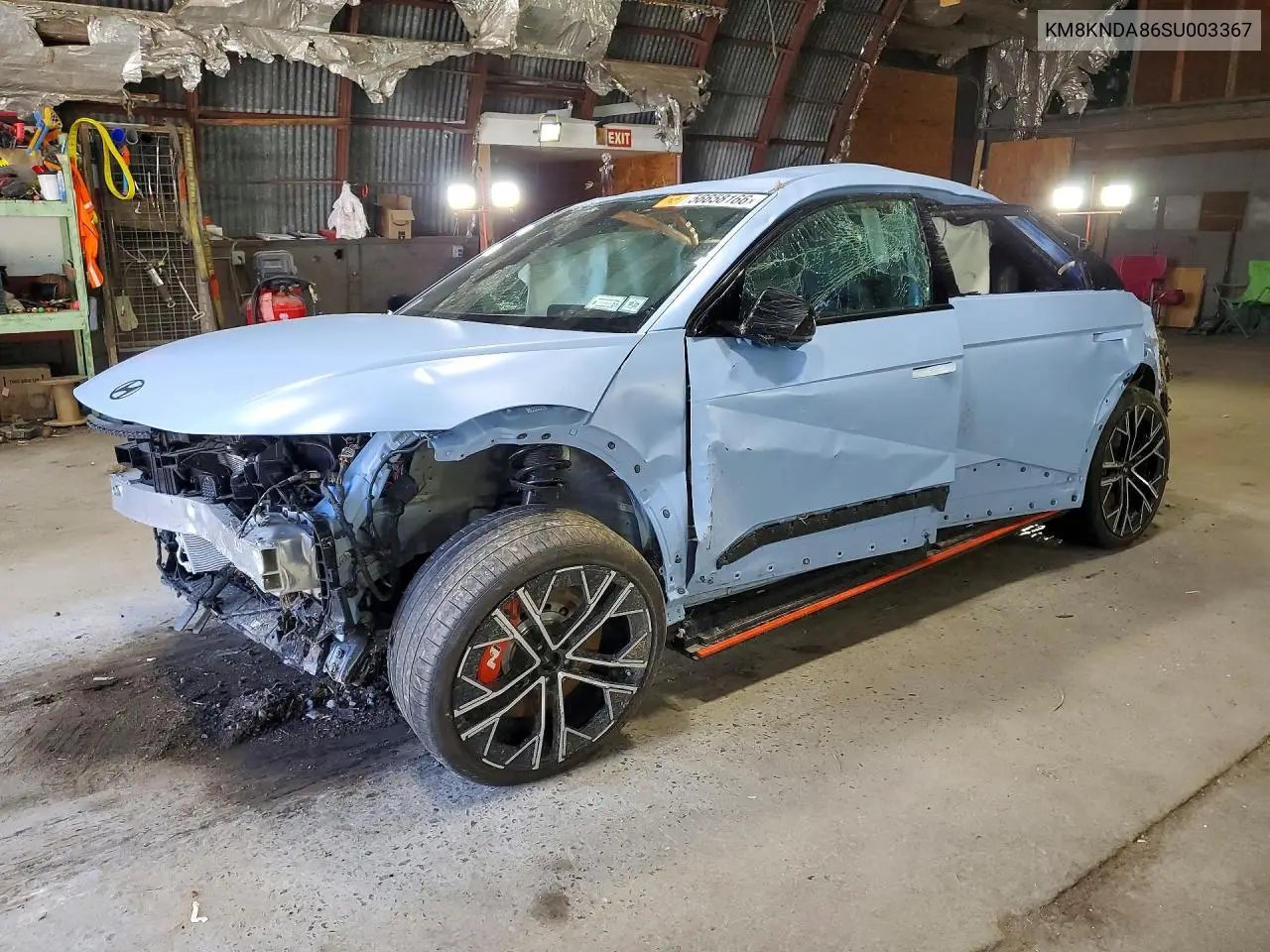 2025 Hyundai Ioniq 5 N VIN: KM8KNDA86SU003367 Lot: 56658166