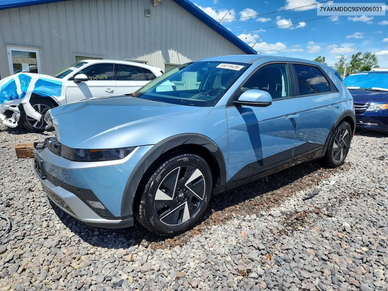 2025 Hyundai Ioniq 5 Se VIN: 7YAKMDDC9SY006031 Lot: 56819426