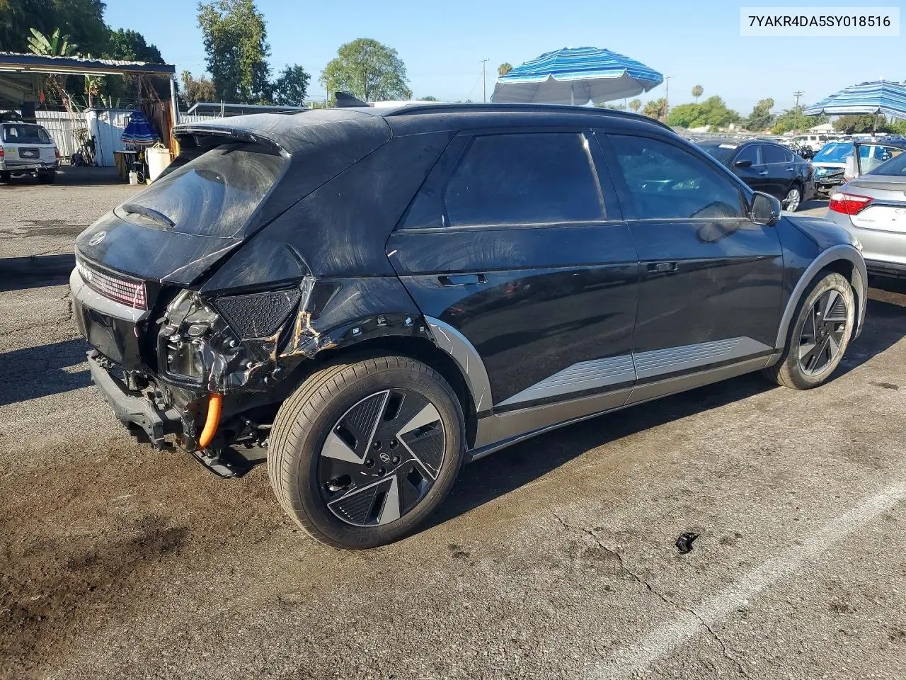 2025 Hyundai Ioniq 5 Limited VIN: 7YAKR4DA5SY018516 Lot: 57082176