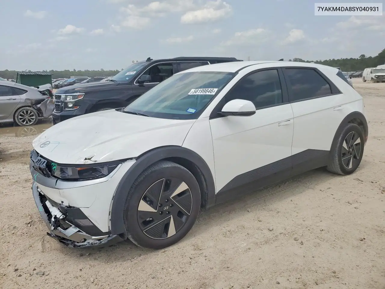 2025 Hyundai Ioniq 5 Se VIN: 7YAKM4DA8SY040931 Lot: 58199846
