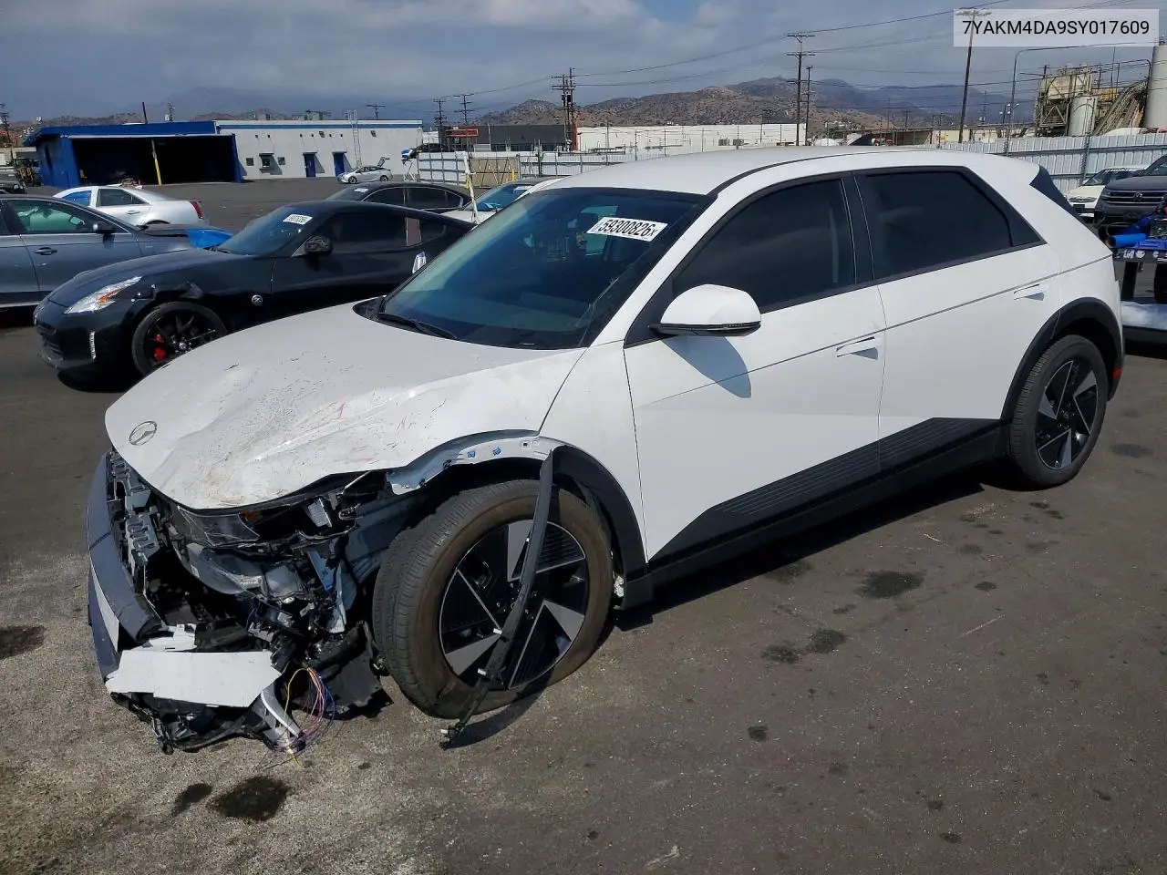 2025 Hyundai Ioniq 5 Se VIN: 7YAKM4DA9SY017609 Lot: 59300826