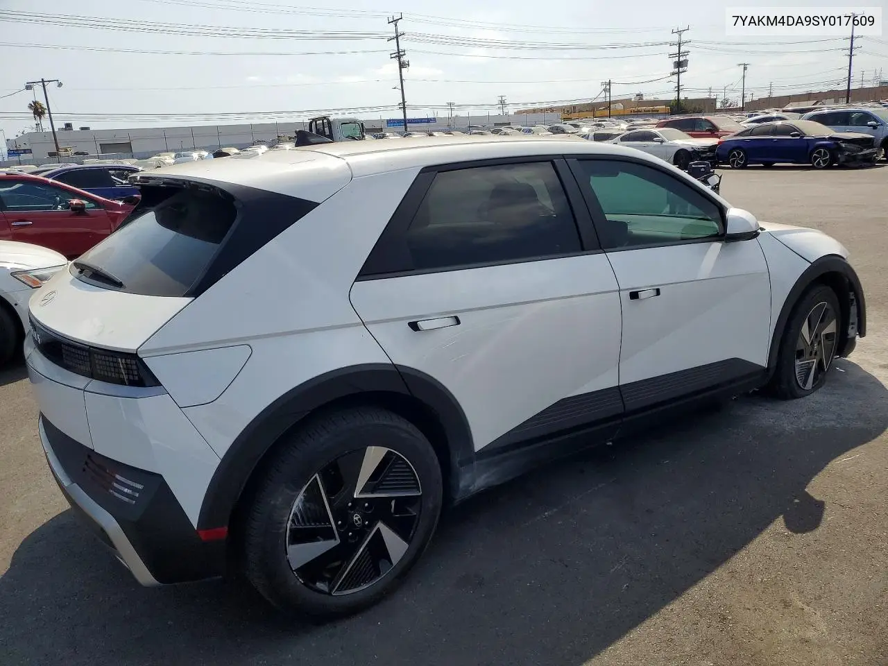 2025 Hyundai Ioniq 5 Se VIN: 7YAKM4DA9SY017609 Lot: 59300826