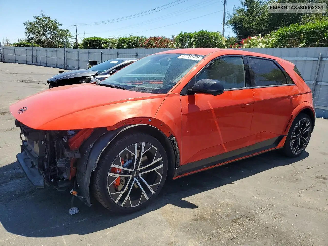 2025 Hyundai Ioniq 5 N VIN: KM8KNDA85SU003389 Lot: 59301806