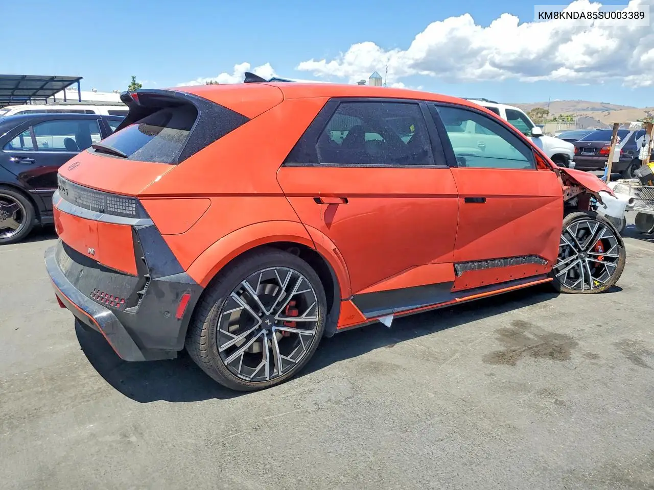 2025 Hyundai Ioniq 5 N VIN: KM8KNDA85SU003389 Lot: 59301806