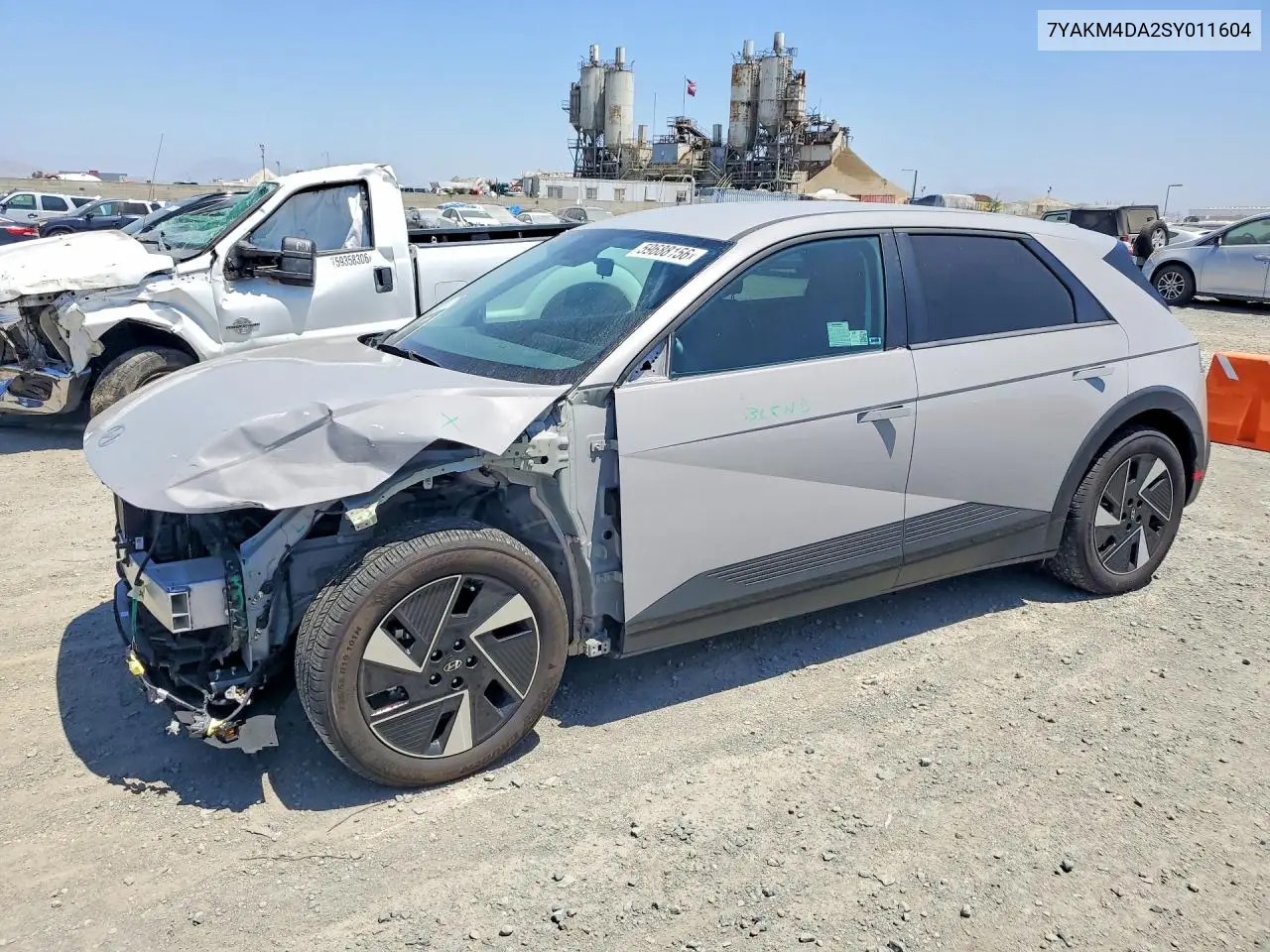 2025 Hyundai Ioniq 5 Se VIN: 7YAKM4DA2SY011604 Lot: 59688156