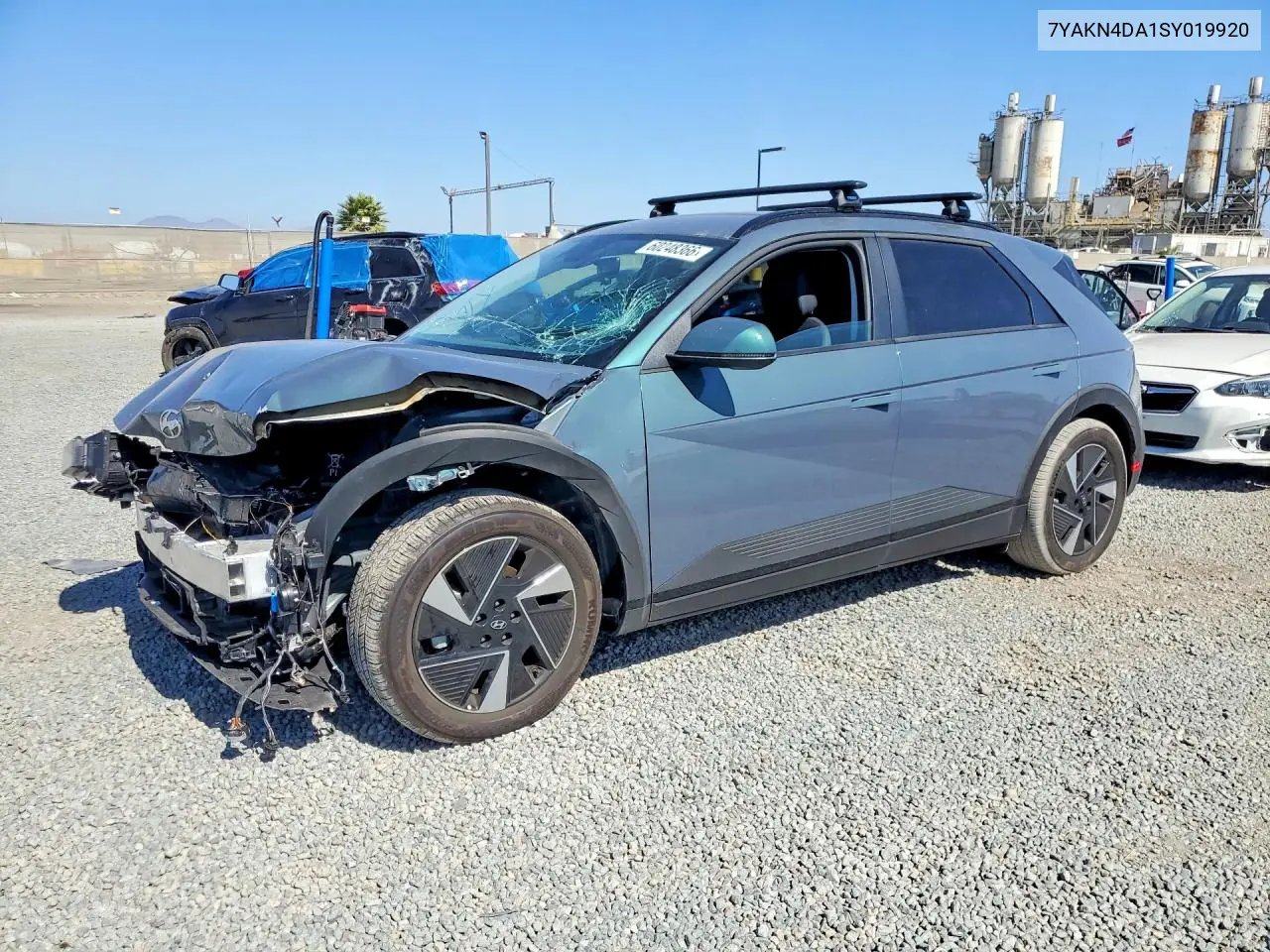 2025 Hyundai Ioniq 5 Sel VIN: 7YAKN4DA1SY019920 Lot: 60248366