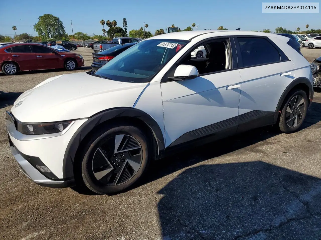 2025 Hyundai Ioniq 5 Se VIN: 7YAKM4DA2SY014115 Lot: 85974715