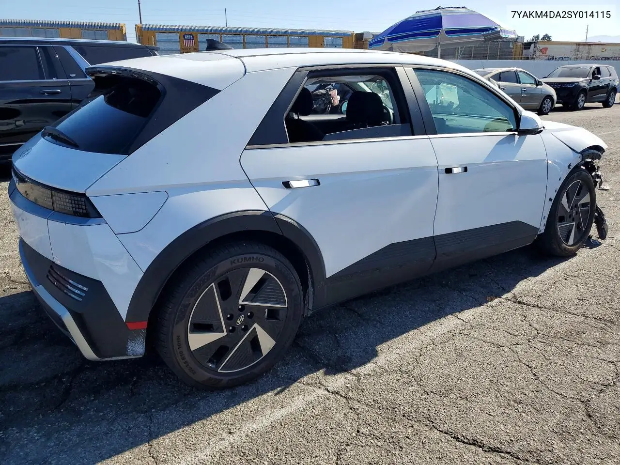 2025 Hyundai Ioniq 5 Se VIN: 7YAKM4DA2SY014115 Lot: 85974715