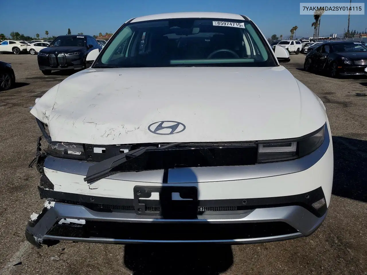 2025 Hyundai Ioniq 5 Se VIN: 7YAKM4DA2SY014115 Lot: 85974715