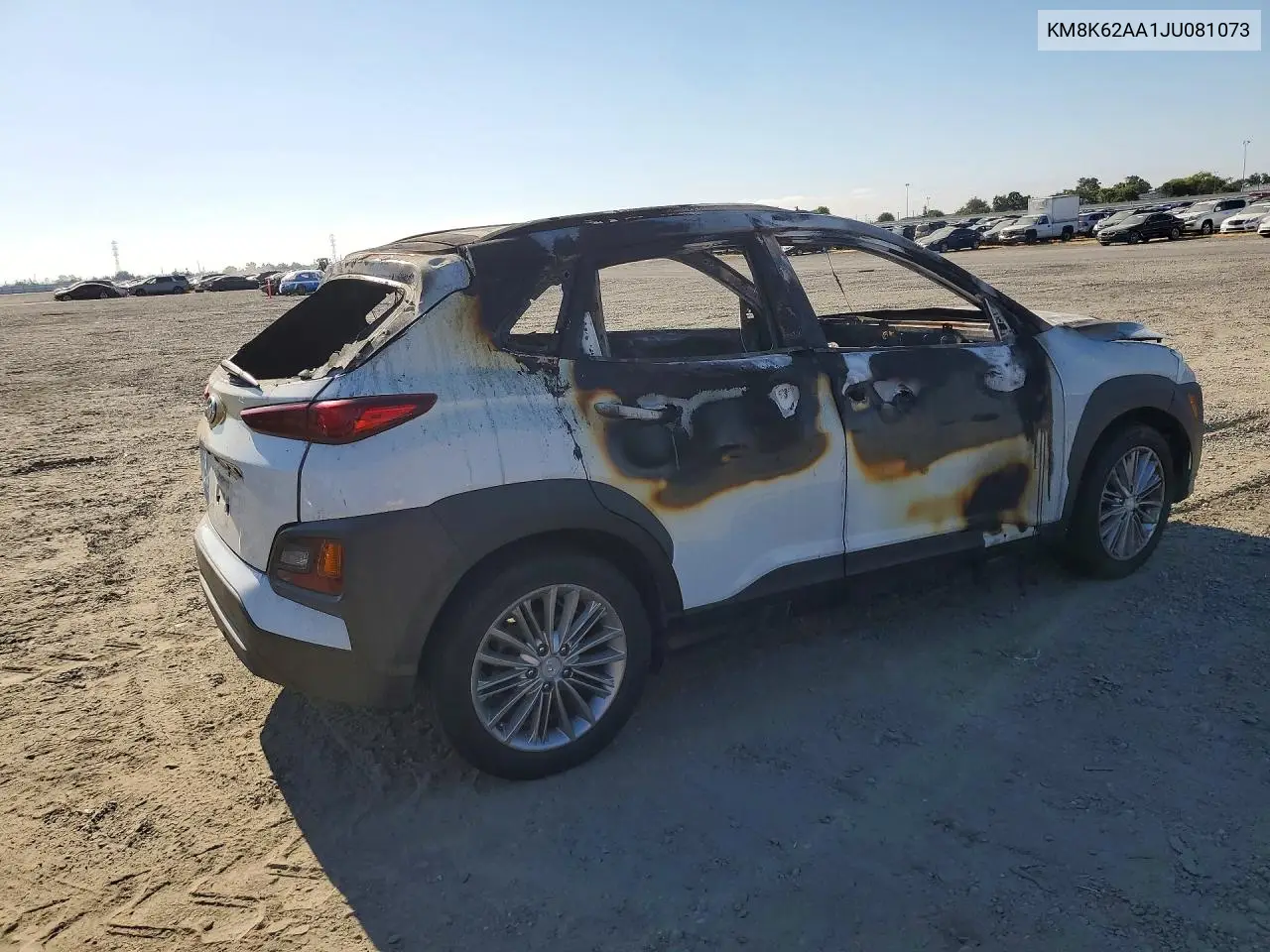 2018 Hyundai Kona Sel VIN: KM8K62AA1JU081073 Lot: 57268906