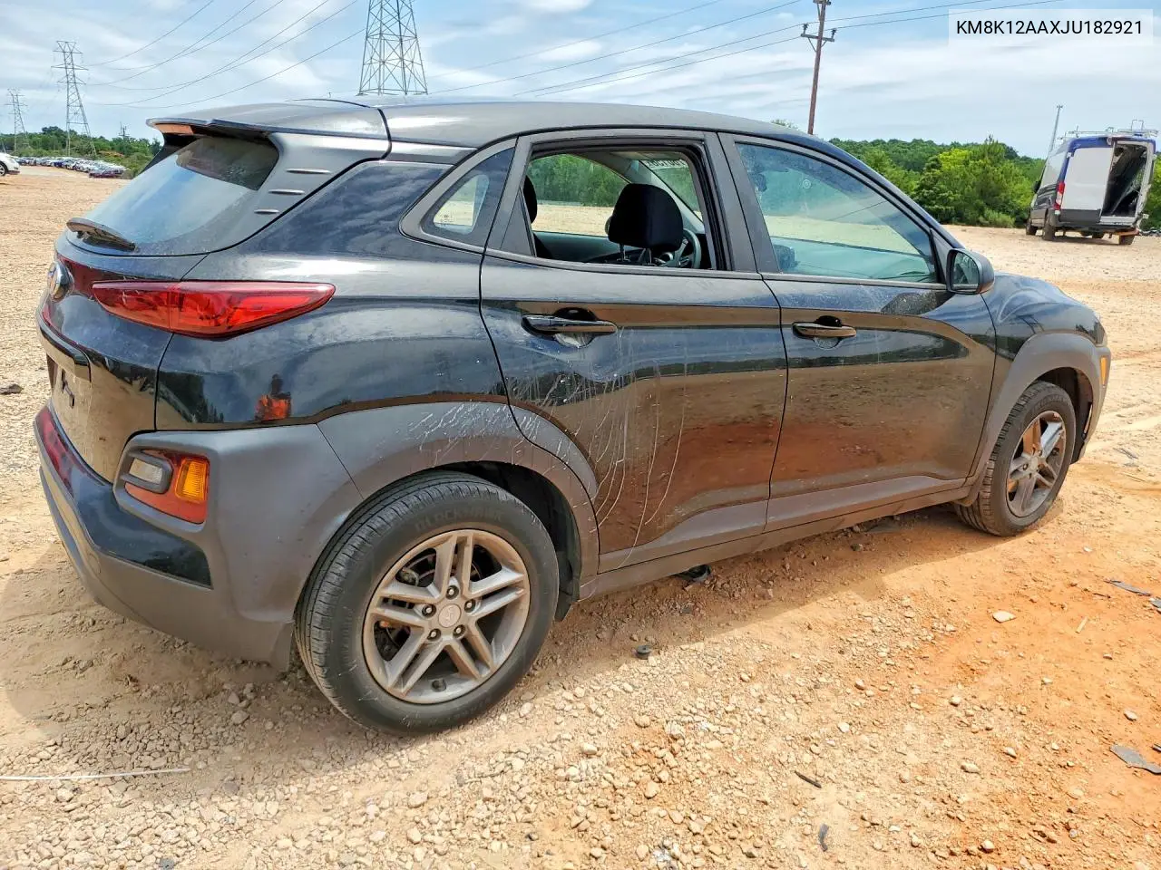 2018 Hyundai Kona Se VIN: KM8K12AAXJU182921 Lot: 57780156