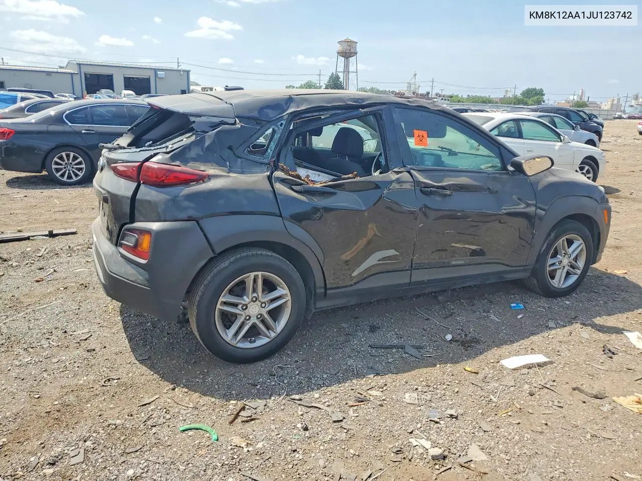 2018 Hyundai Kona Se VIN: KM8K12AA1JU123742 Lot: 59403846