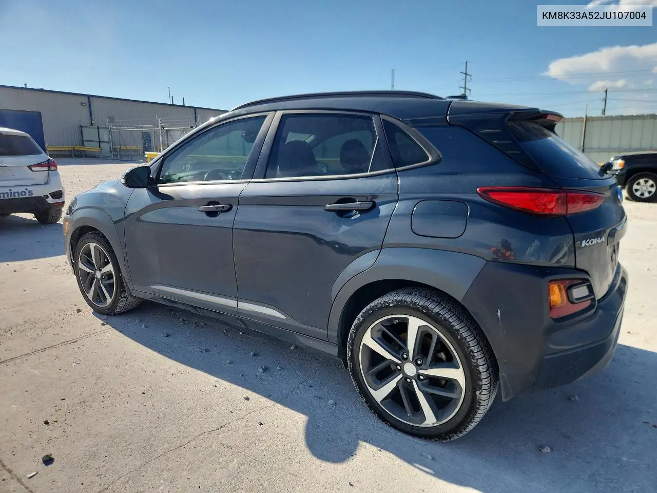 2018 Hyundai Kona Limited VIN: KM8K33A52JU107004 Lot: 59794006
