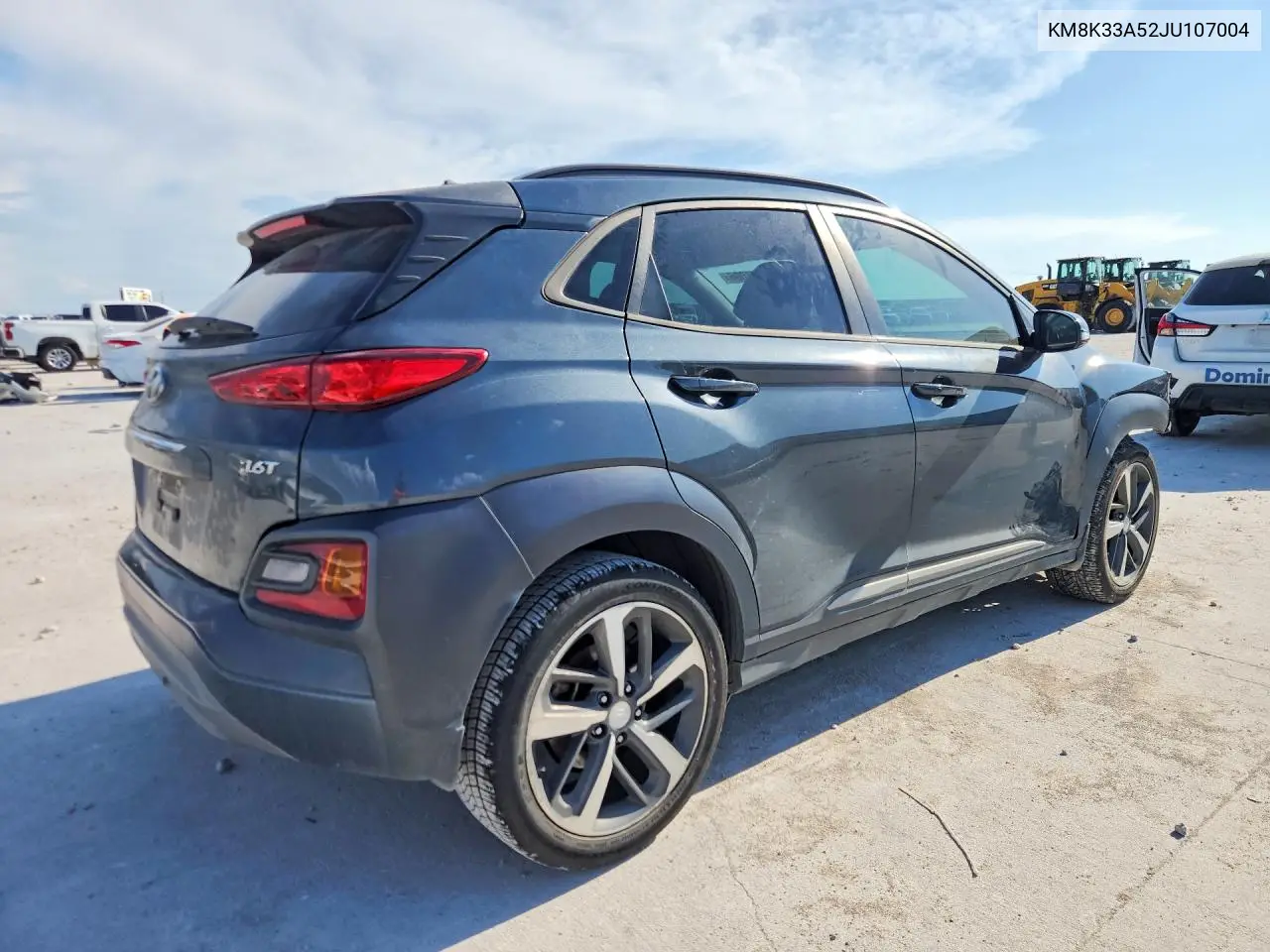 2018 Hyundai Kona Limited VIN: KM8K33A52JU107004 Lot: 59794006
