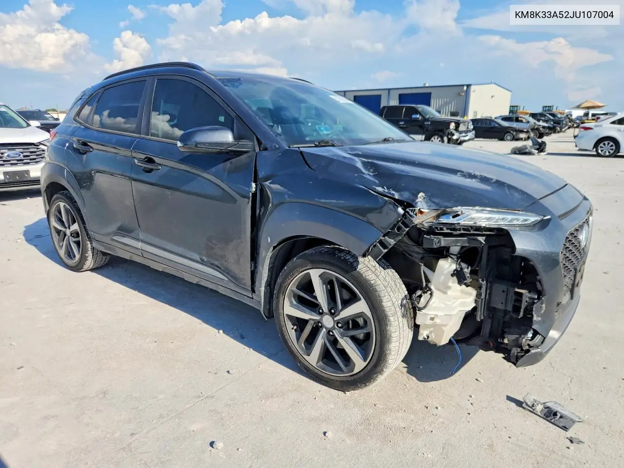 2018 Hyundai Kona Limited VIN: KM8K33A52JU107004 Lot: 59794006