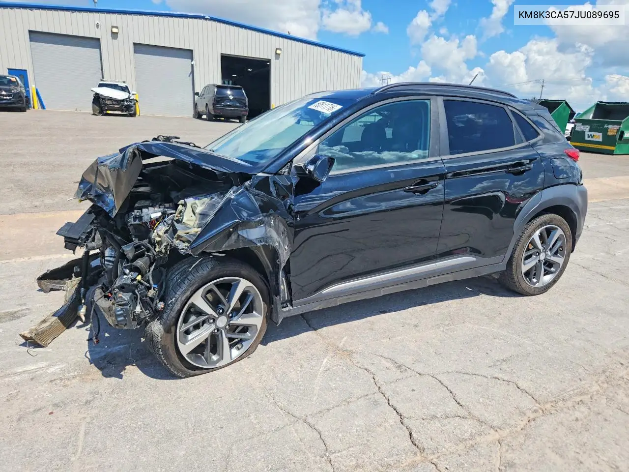 2018 Hyundai Kona Limited VIN: KM8K3CA57JU089695 Lot: 60811716