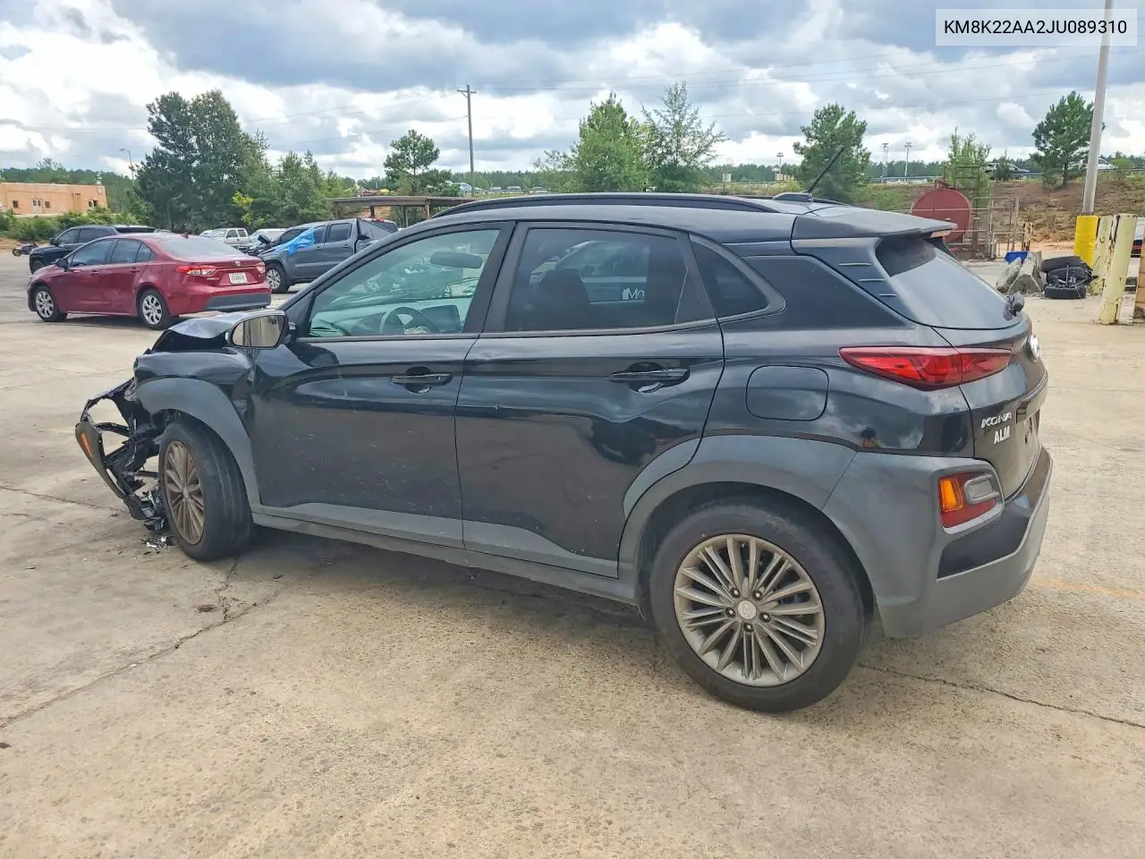 2018 Hyundai Kona Sel VIN: KM8K22AA2JU089310 Lot: 60824876