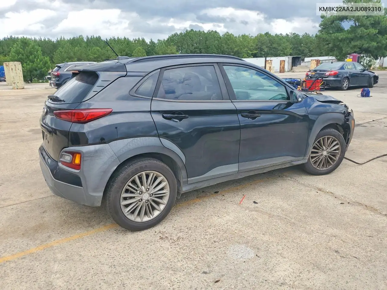 2018 Hyundai Kona Sel VIN: KM8K22AA2JU089310 Lot: 60824876
