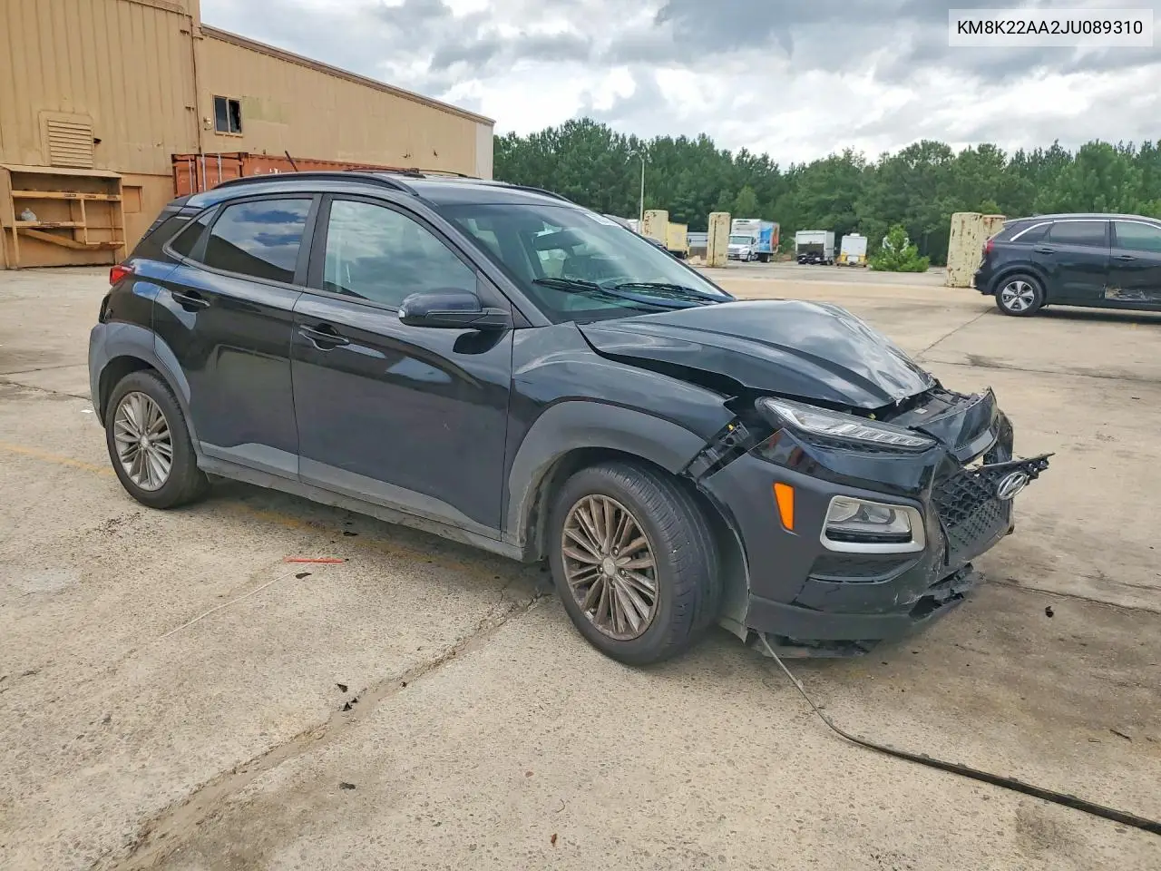 2018 Hyundai Kona Sel VIN: KM8K22AA2JU089310 Lot: 60824876