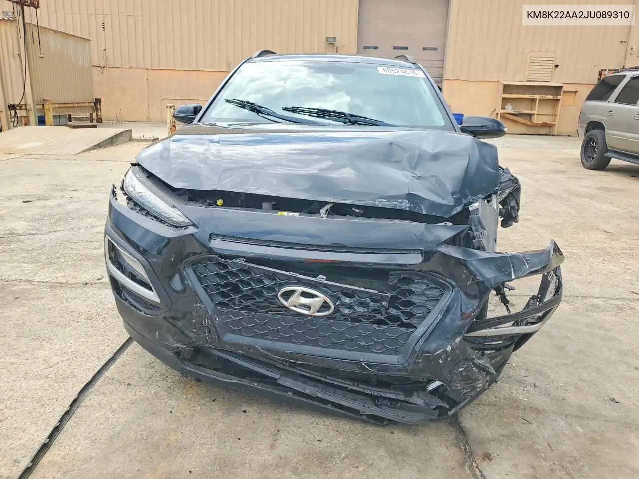 2018 Hyundai Kona Sel VIN: KM8K22AA2JU089310 Lot: 60824876