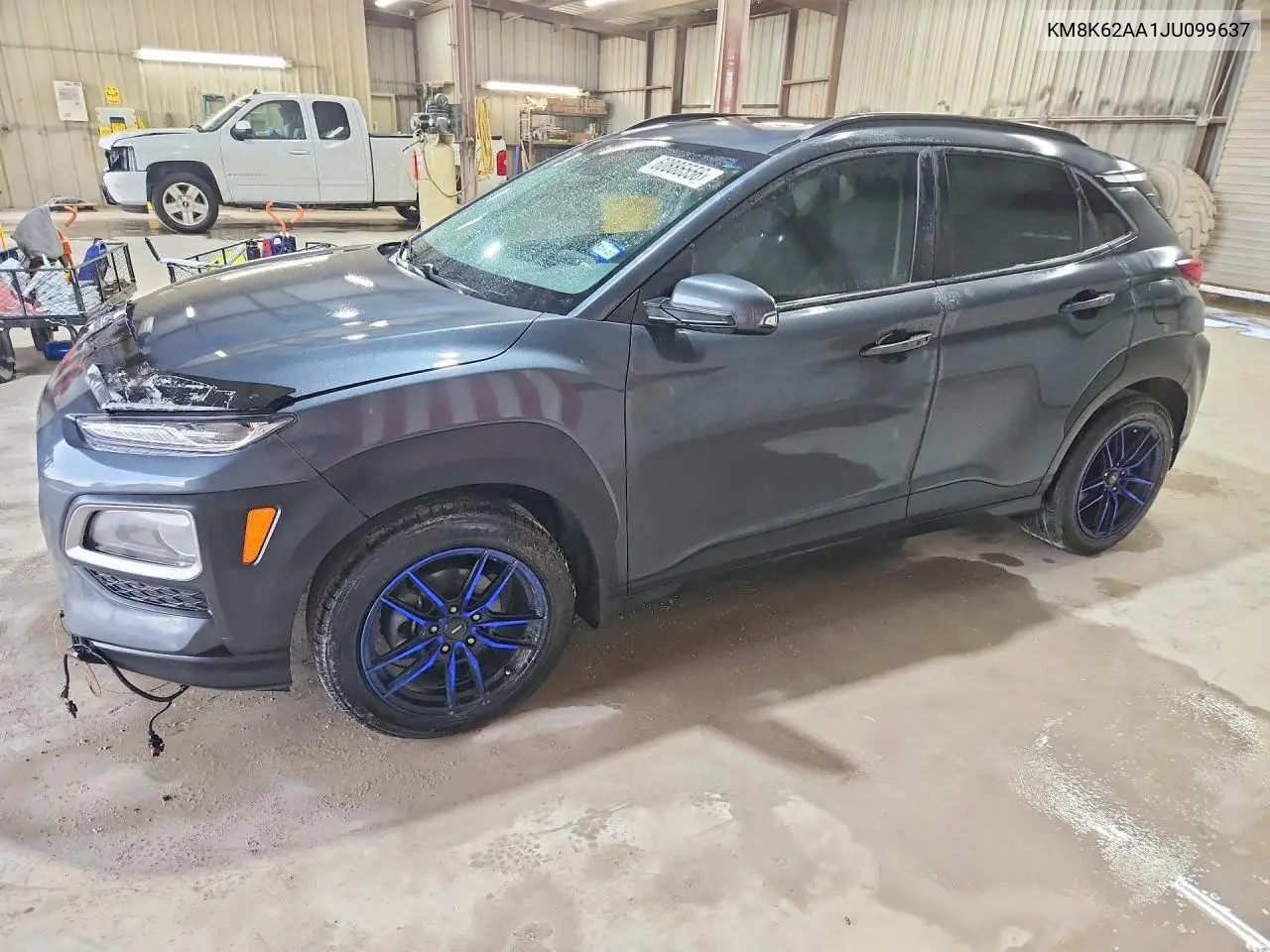 2018 Hyundai Kona Sel VIN: KM8K62AA1JU099637 Lot: 60886556