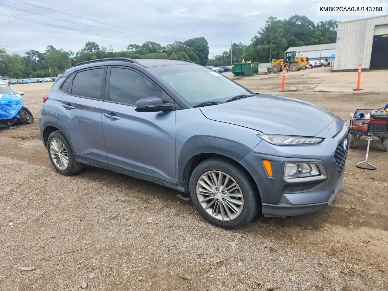 2018 Hyundai Kona Sel VIN: KM8K2CAA0JU143788 Lot: 61002016