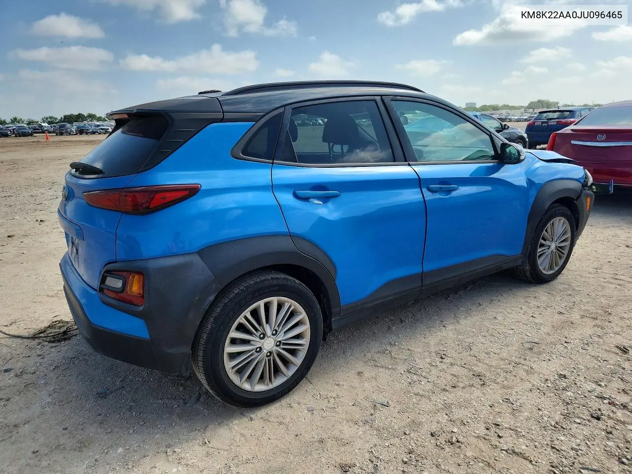 2018 Hyundai Kona Sel VIN: KM8K22AA0JU096465 Lot: 61251116