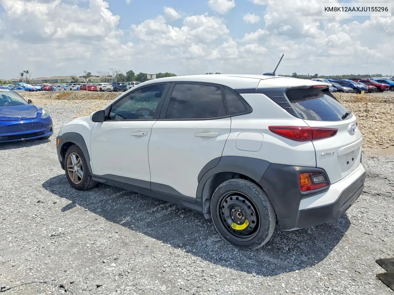 2018 Hyundai Kona Se VIN: KM8K12AAXJU155296 Lot: 61898896
