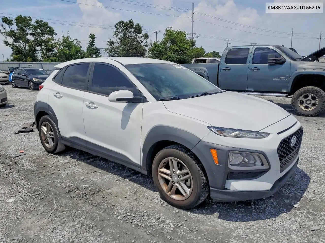 2018 Hyundai Kona Se VIN: KM8K12AAXJU155296 Lot: 61898896