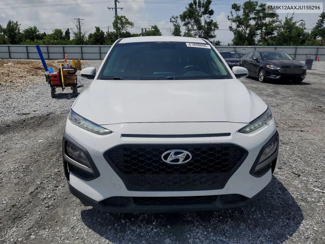 2018 Hyundai Kona Se VIN: KM8K12AAXJU155296 Lot: 61898896
