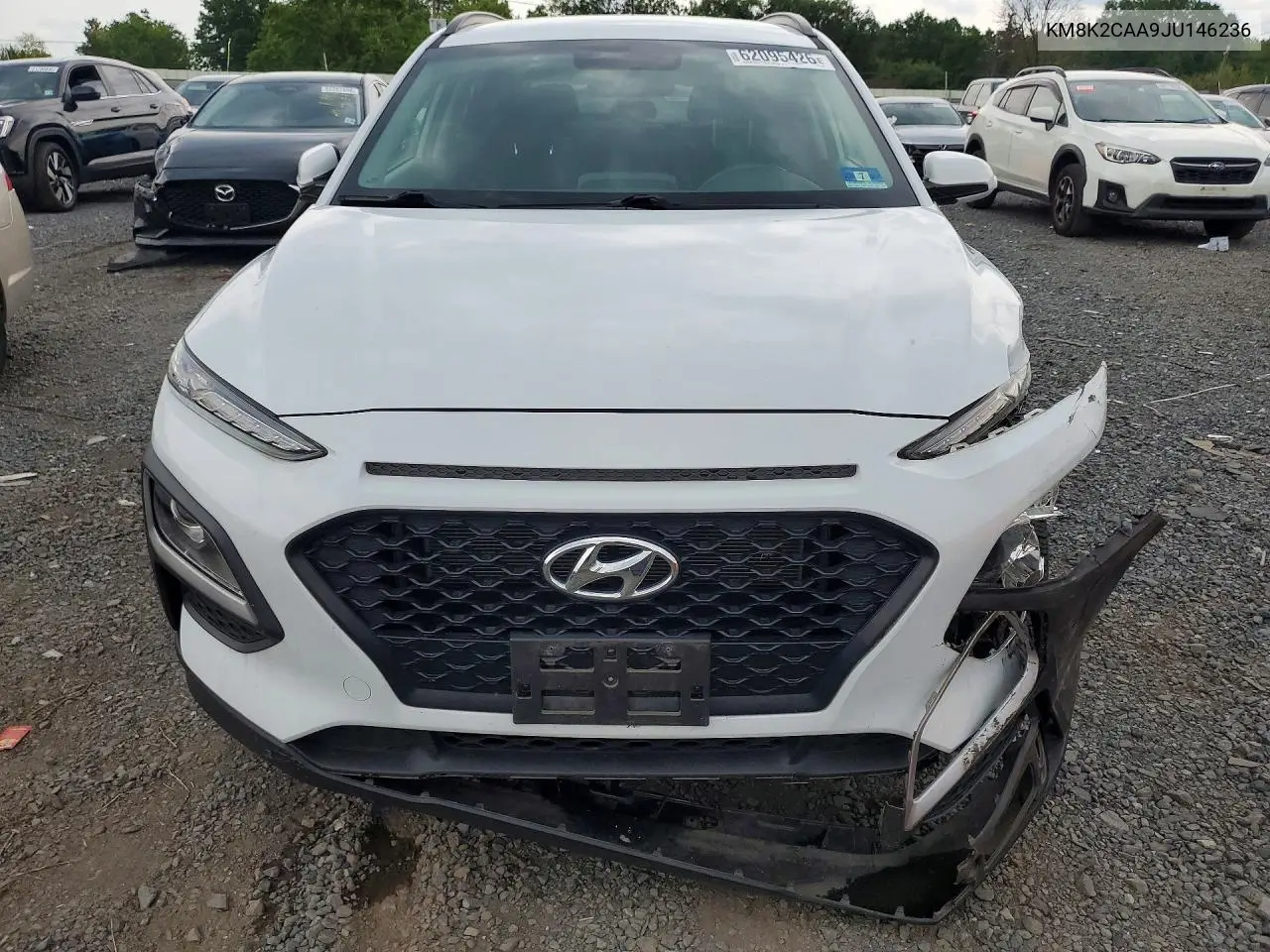 2018 Hyundai Kona Sel VIN: KM8K2CAA9JU146236 Lot: 62095426