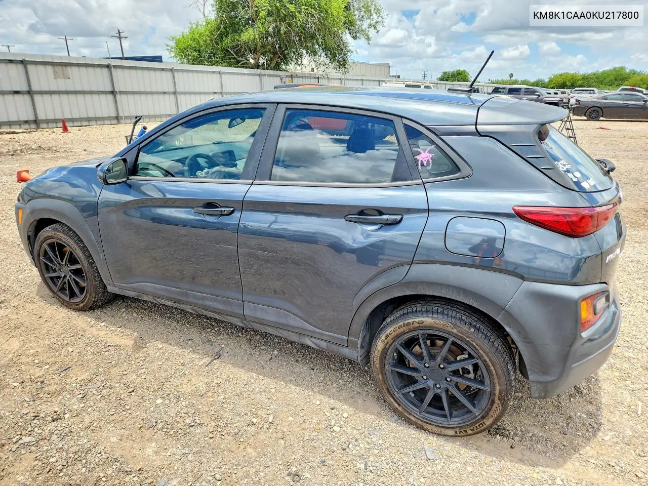 2019 Hyundai Kona Se VIN: KM8K1CAA0KU217800 Lot: 57246656
