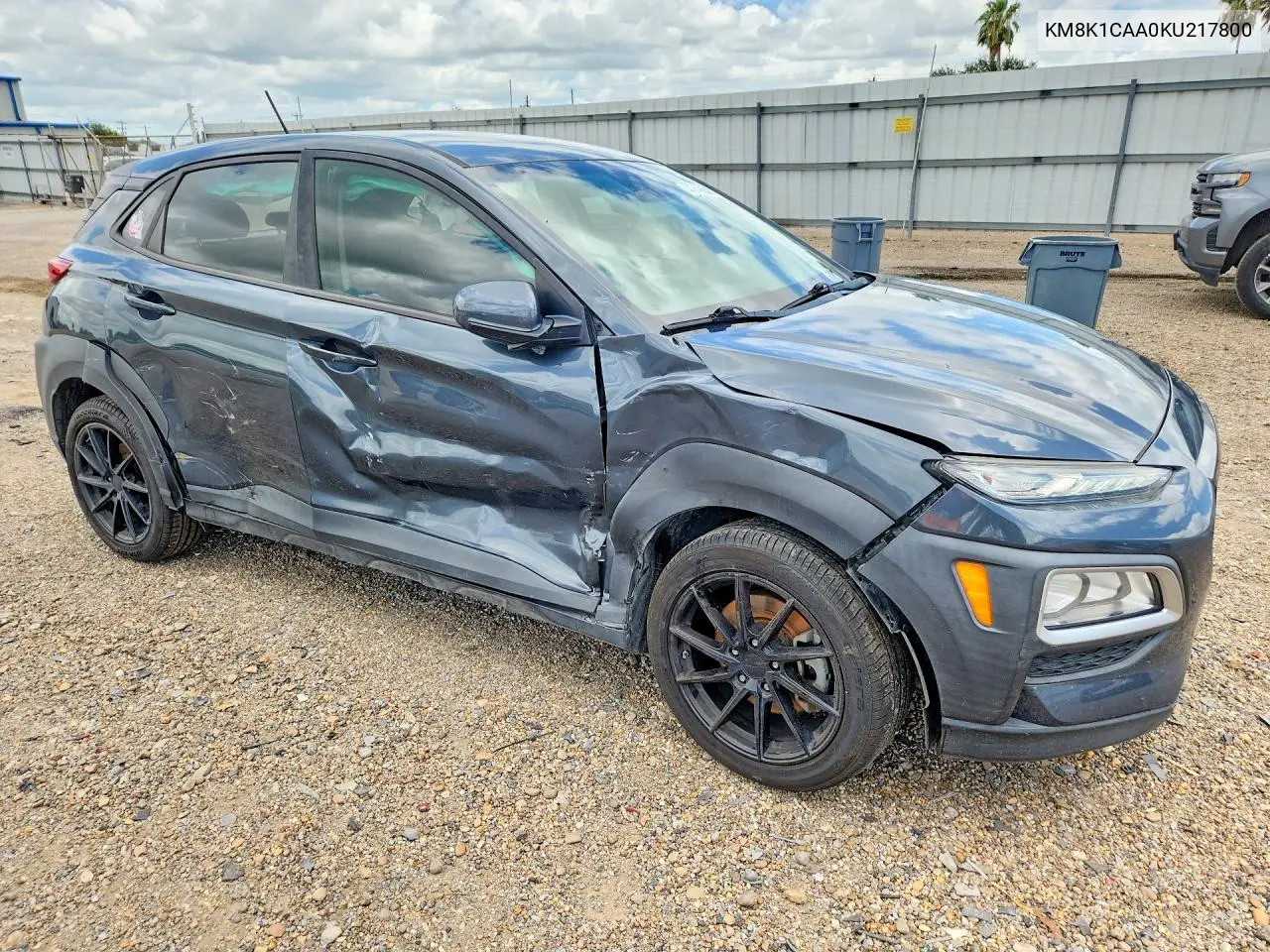 2019 Hyundai Kona Se VIN: KM8K1CAA0KU217800 Lot: 57246656