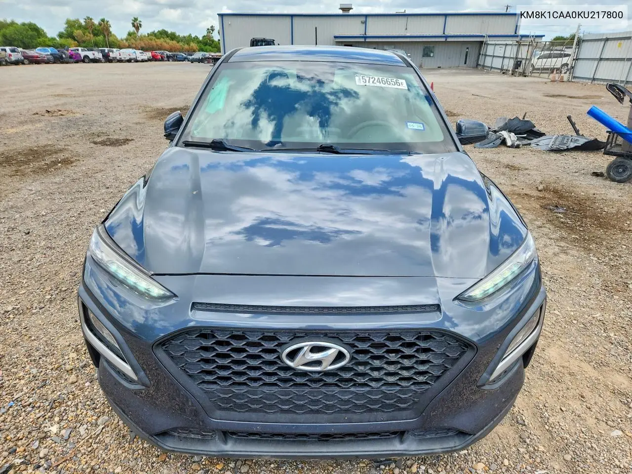 2019 Hyundai Kona Se VIN: KM8K1CAA0KU217800 Lot: 57246656