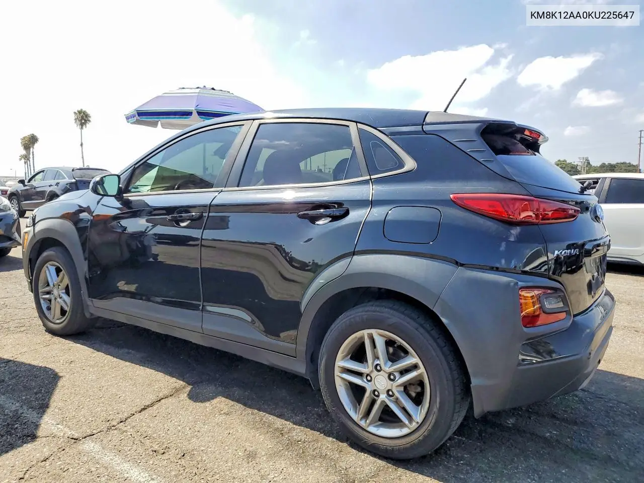 2019 Hyundai Kona Se VIN: KM8K12AA0KU225647 Lot: 58147846