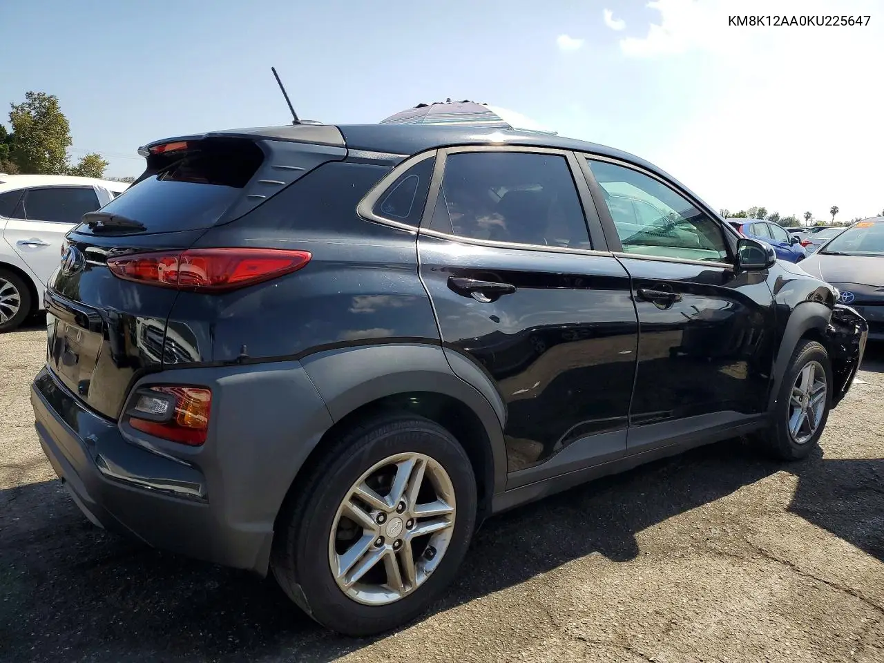 2019 Hyundai Kona Se VIN: KM8K12AA0KU225647 Lot: 58147846