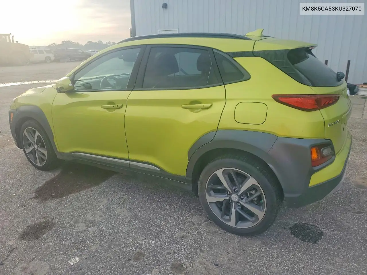 2019 Hyundai Kona Ultimate VIN: KM8K5CA53KU327070 Lot: 60368336
