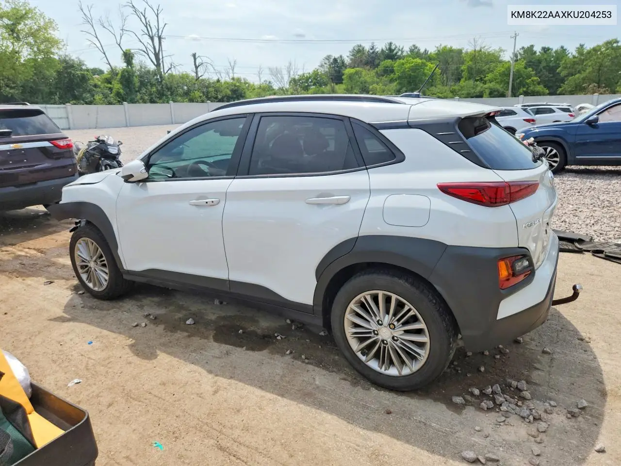2019 Hyundai Kona Sel VIN: KM8K22AAXKU204253 Lot: 60798246