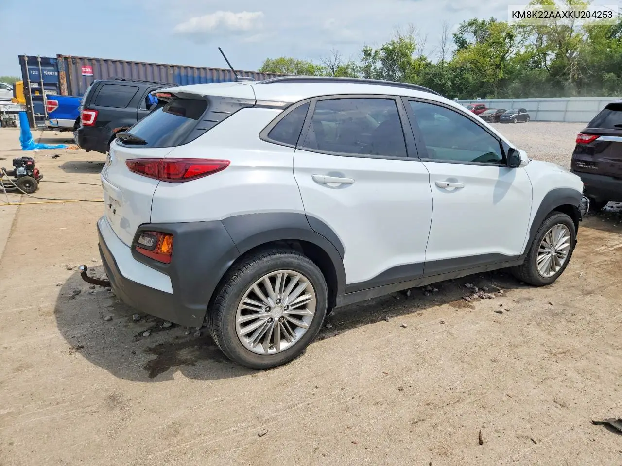 2019 Hyundai Kona Sel VIN: KM8K22AAXKU204253 Lot: 60798246