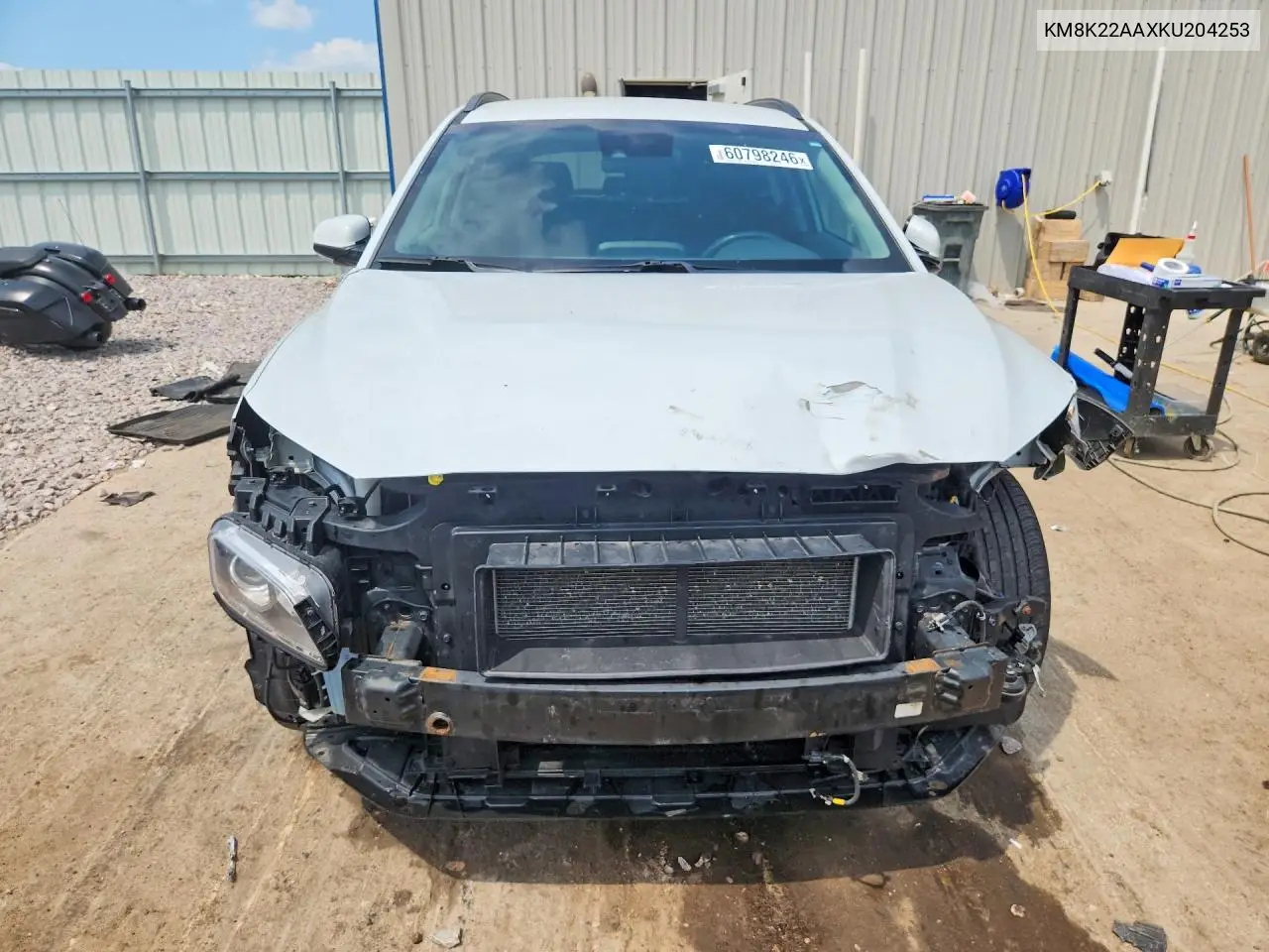 2019 Hyundai Kona Sel VIN: KM8K22AAXKU204253 Lot: 60798246