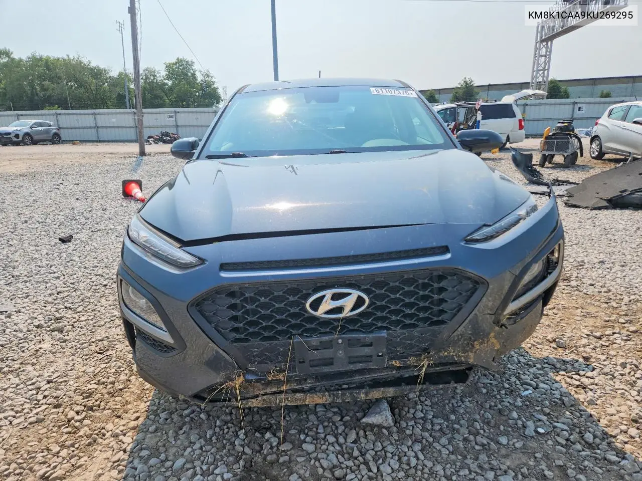 2019 Hyundai Kona Se VIN: KM8K1CAA9KU269295 Lot: 61107376