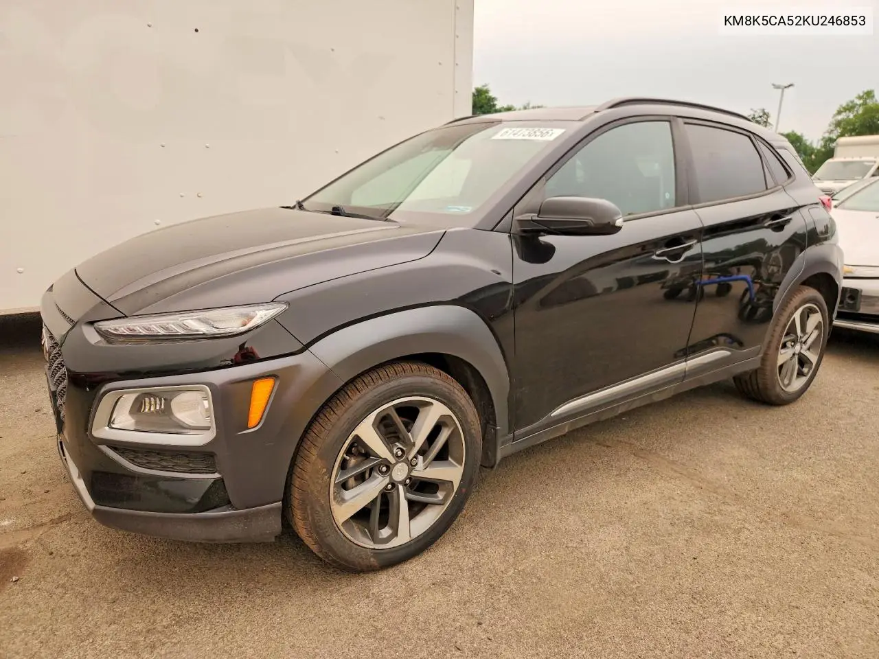 2019 Hyundai Kona VIN: KM8K5CA52KU246853 Lot: 61473856
