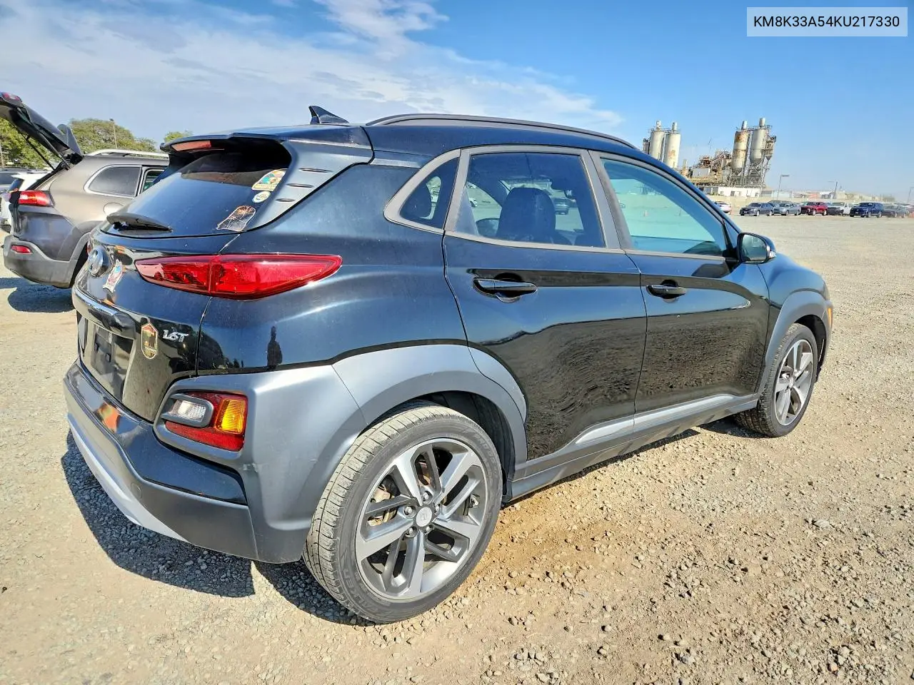 2019 Hyundai Kona Limited VIN: KM8K33A54KU217330 Lot: 61499836