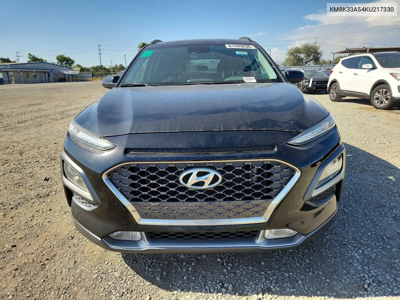 2019 Hyundai Kona Limited VIN: KM8K33A54KU217330 Lot: 61499836