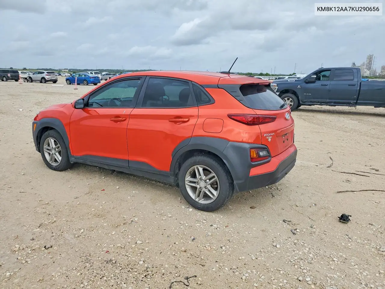 2019 Hyundai Kona Se VIN: KM8K12AA7KU290656 Lot: 61595666