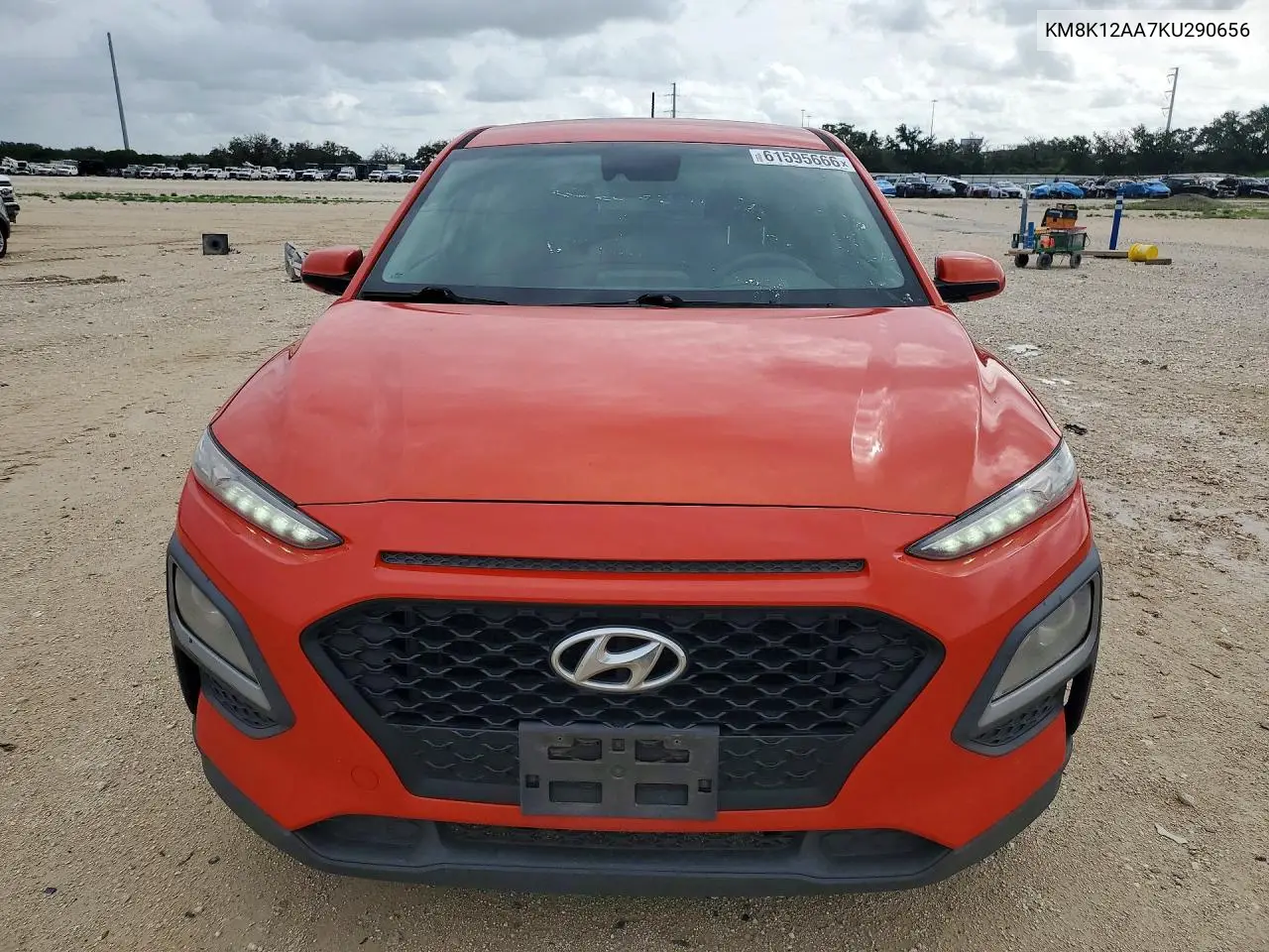 2019 Hyundai Kona Se VIN: KM8K12AA7KU290656 Lot: 61595666