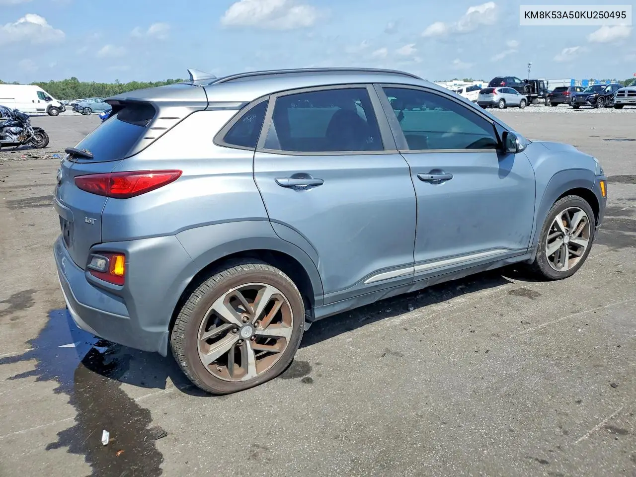 2019 Hyundai Kona Ultimate VIN: KM8K53A50KU250495 Lot: 61994876