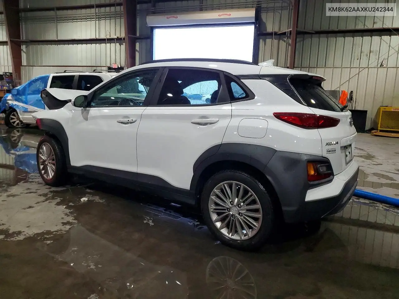 2019 Hyundai Kona Sel VIN: KM8K62AAXKU242344 Lot: 85963415